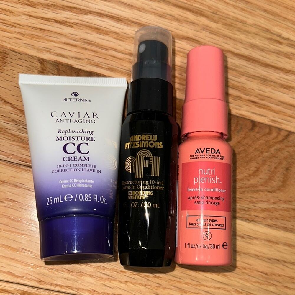Mixed lot of leave in conditioner cream and spray brand new